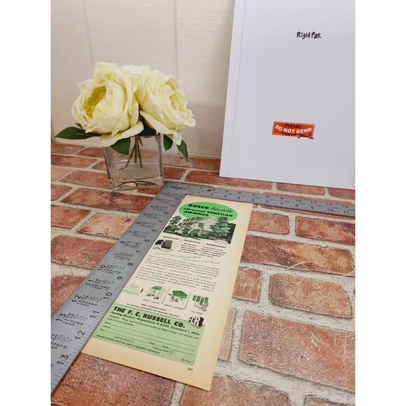 1950‎ Rusco Venetian Awnings Beautiful Practical Permanent House Vtg Print Ad - Picture 5 of 6